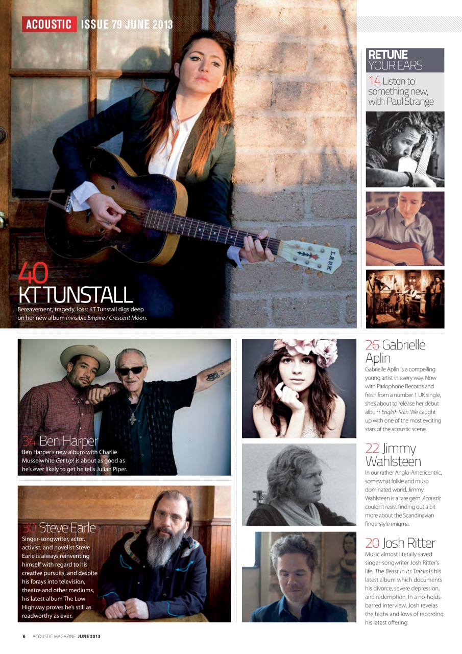 Acoustic Preview Pages