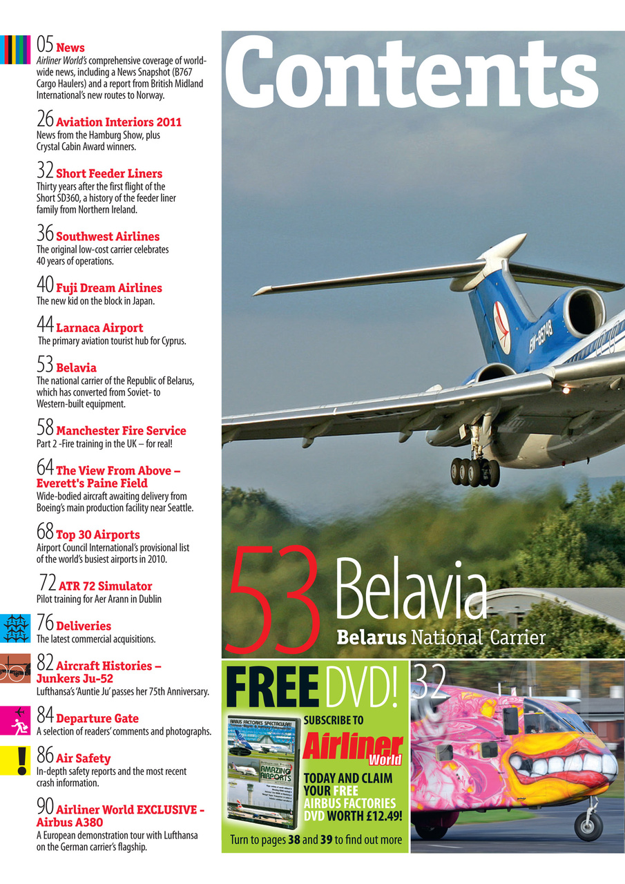 Airliner World Preview Pages