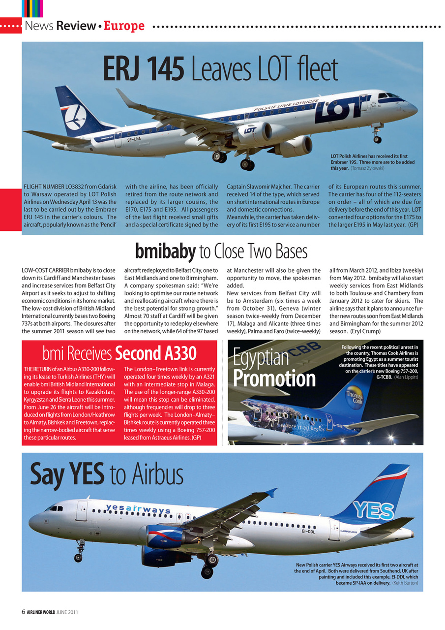 Airliner World Preview Pages