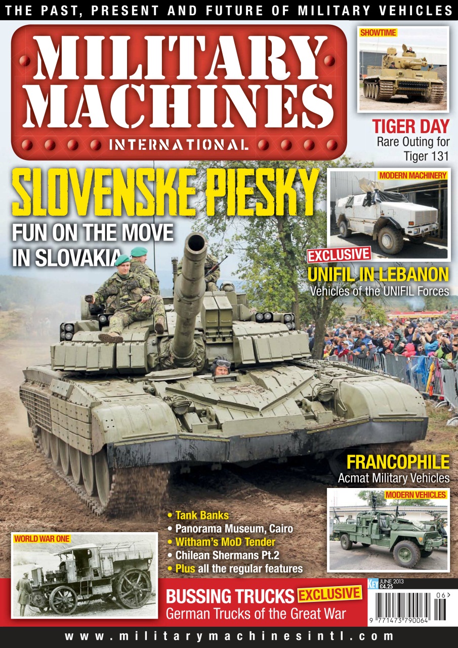 Military Machines International Preview Pages
