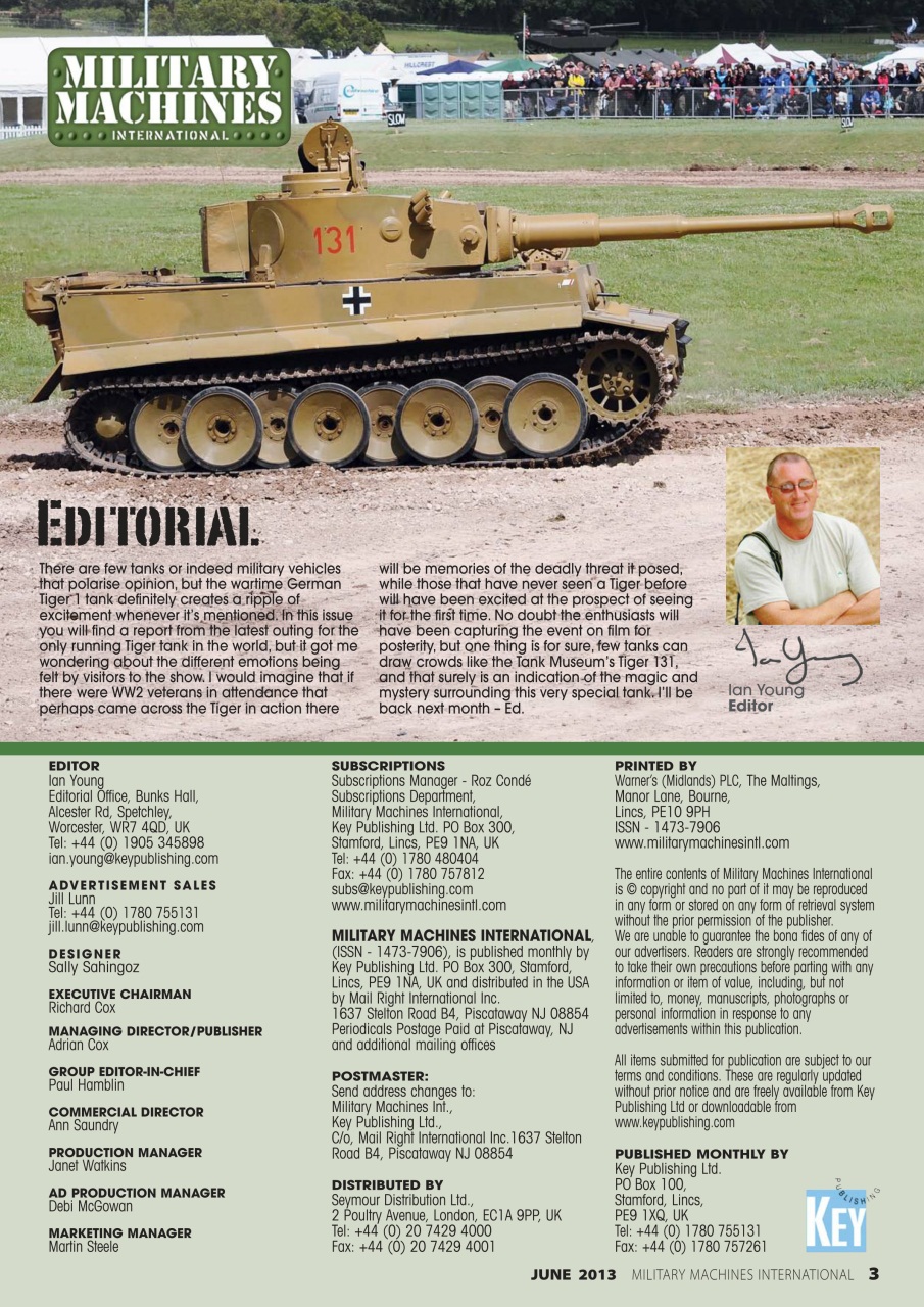 Military Machines International Preview Pages