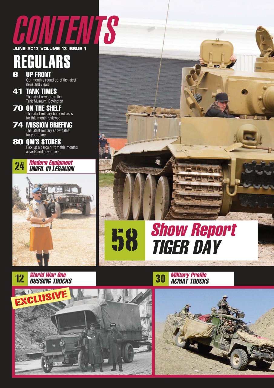 Military Machines International Preview Pages