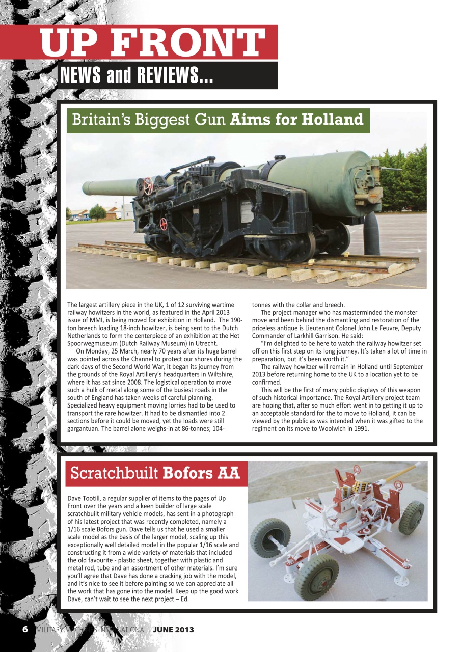 Military Machines International Preview Pages