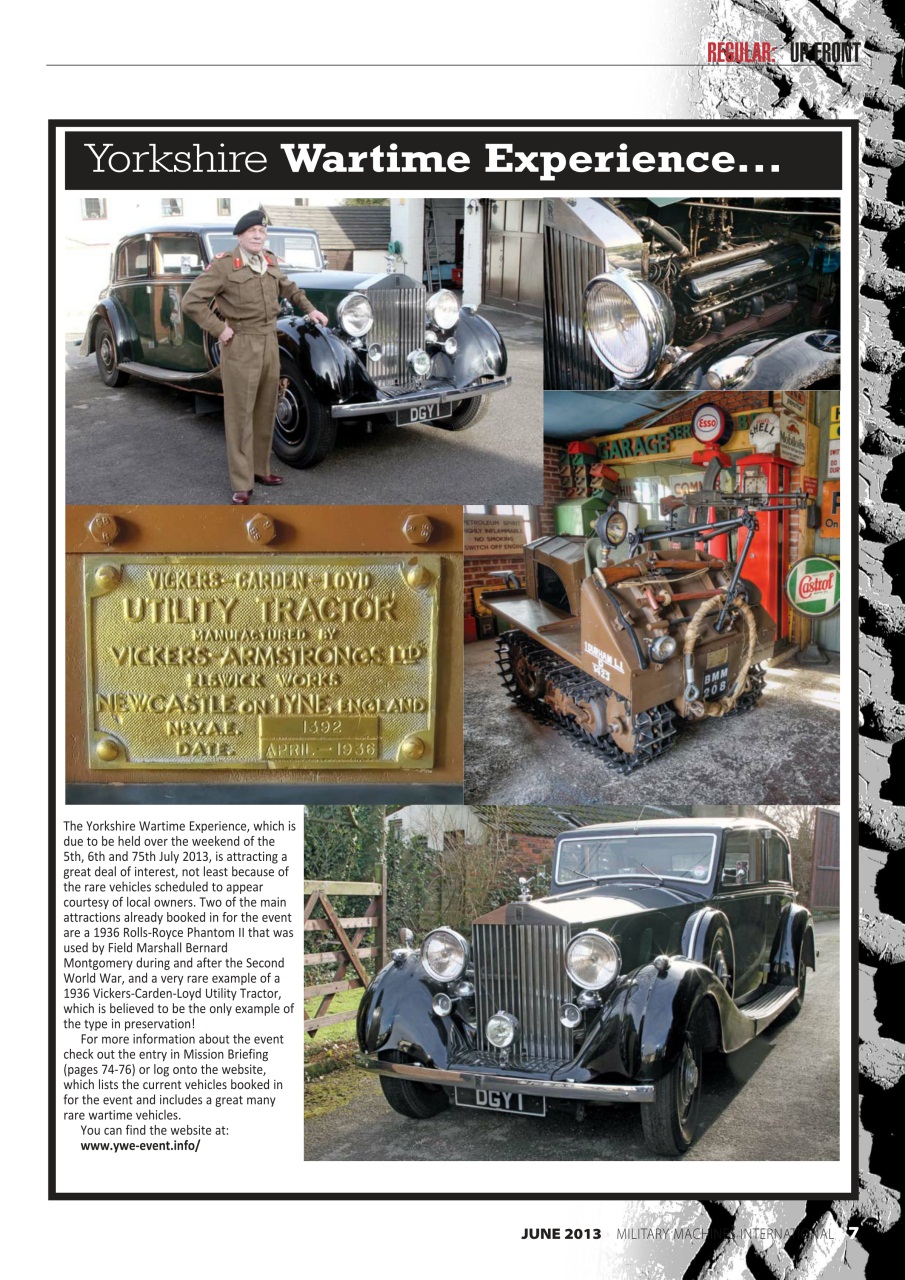 Military Machines International Preview Pages