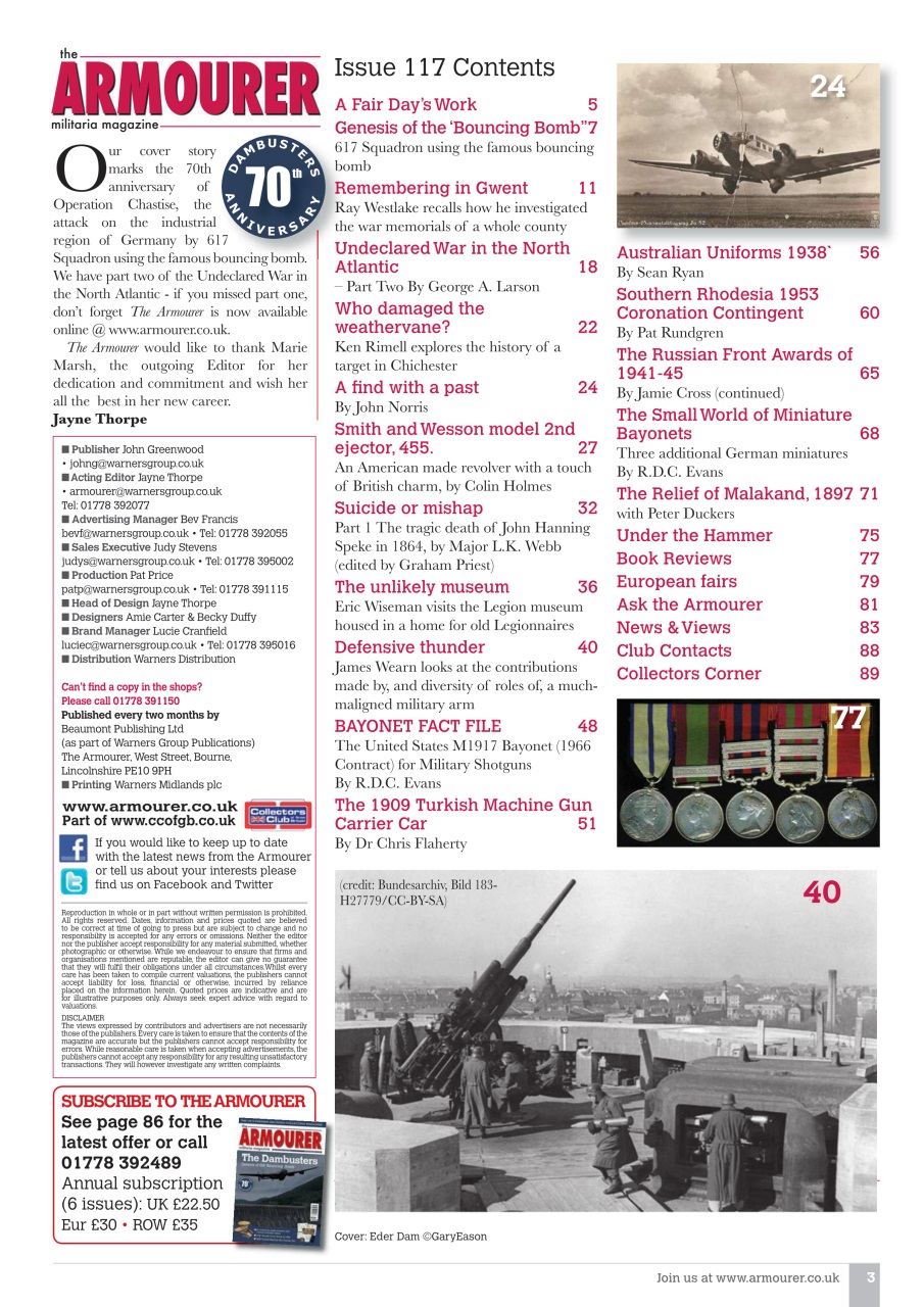 The Armourer Preview Pages