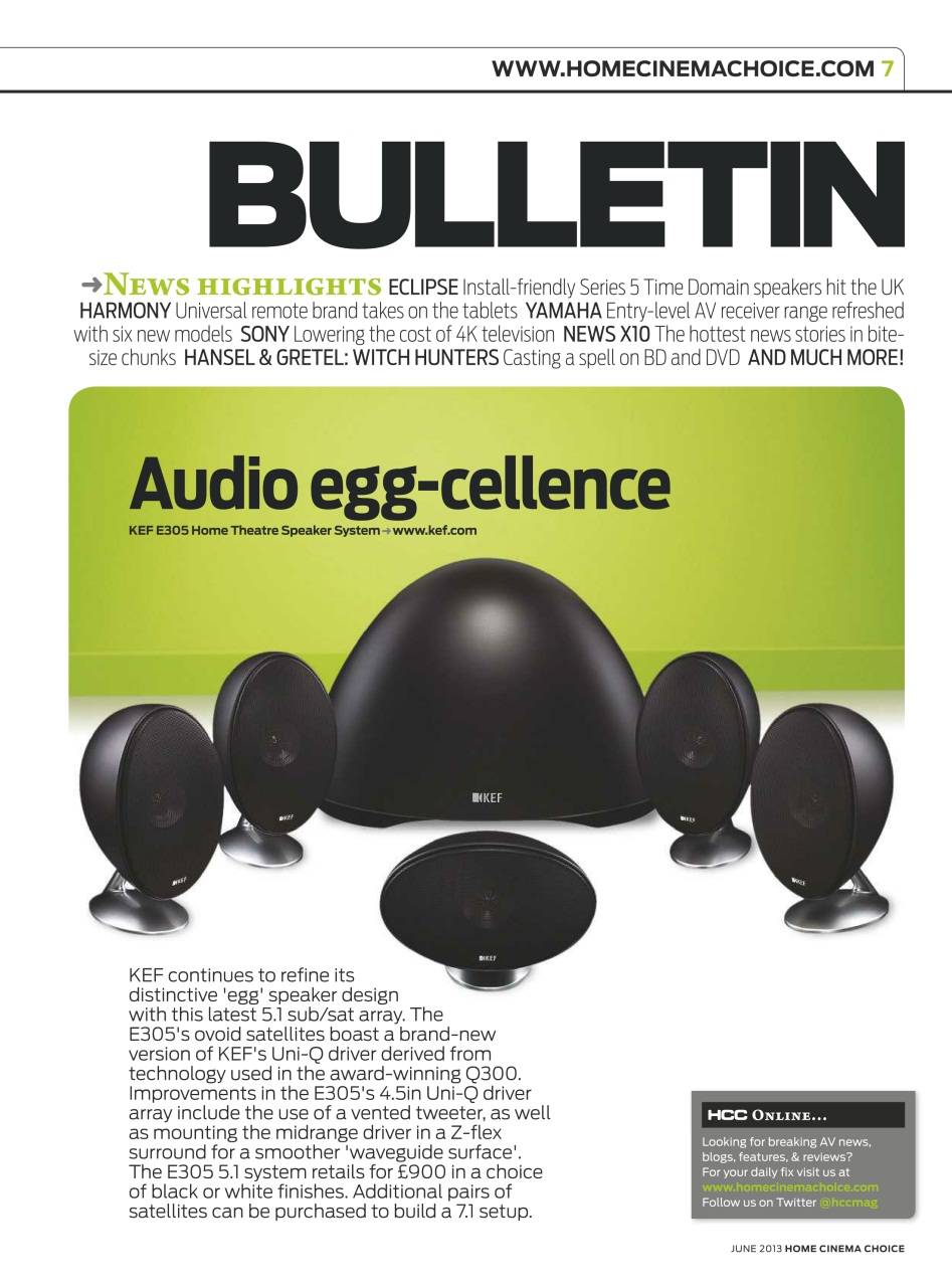 Home Cinema Choice Preview Pages