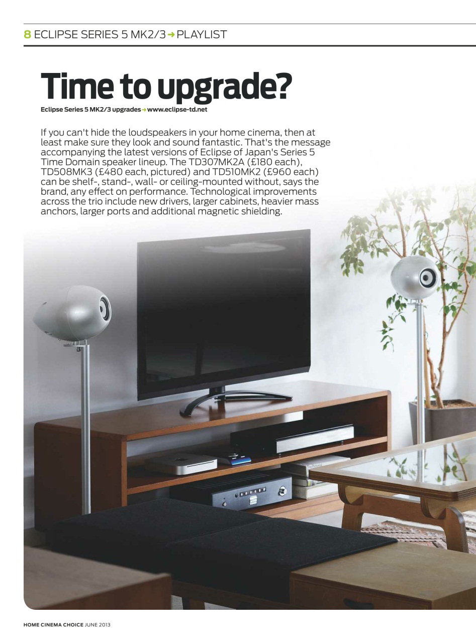 Home Cinema Choice Preview Pages