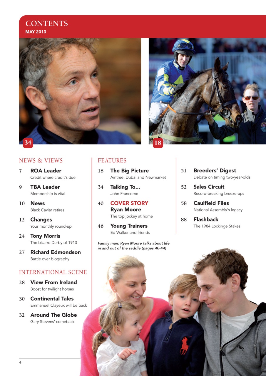 The Owner Breeder Preview Pages