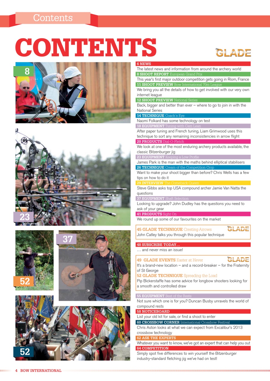 Bow International Preview Pages