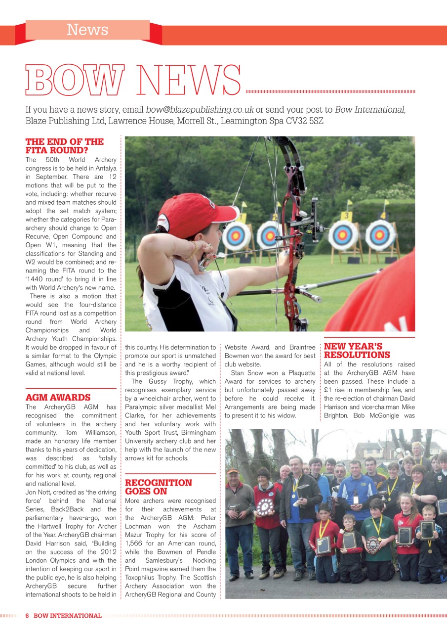Bow International Preview Pages