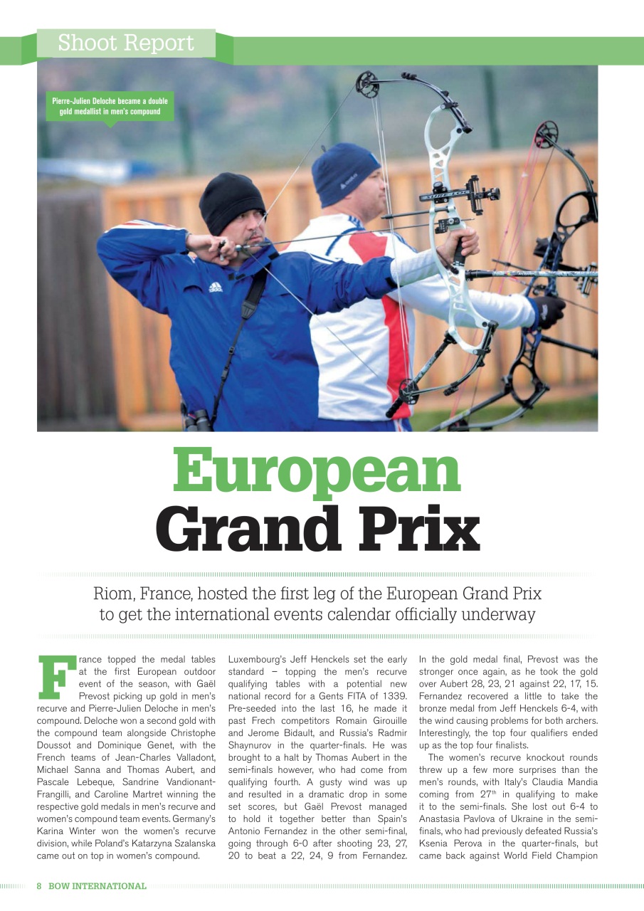 Bow International Preview Pages