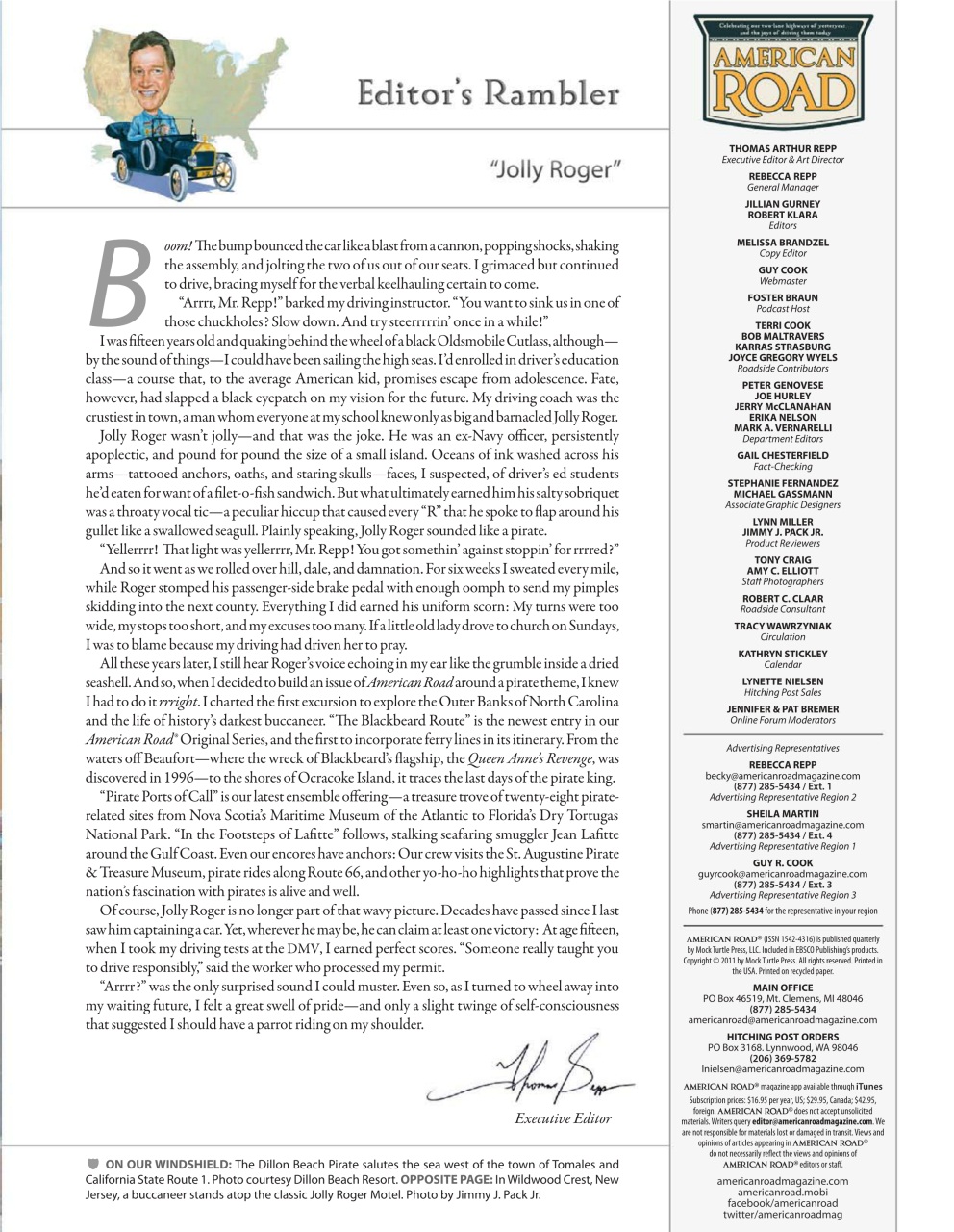 American Road Preview Pages