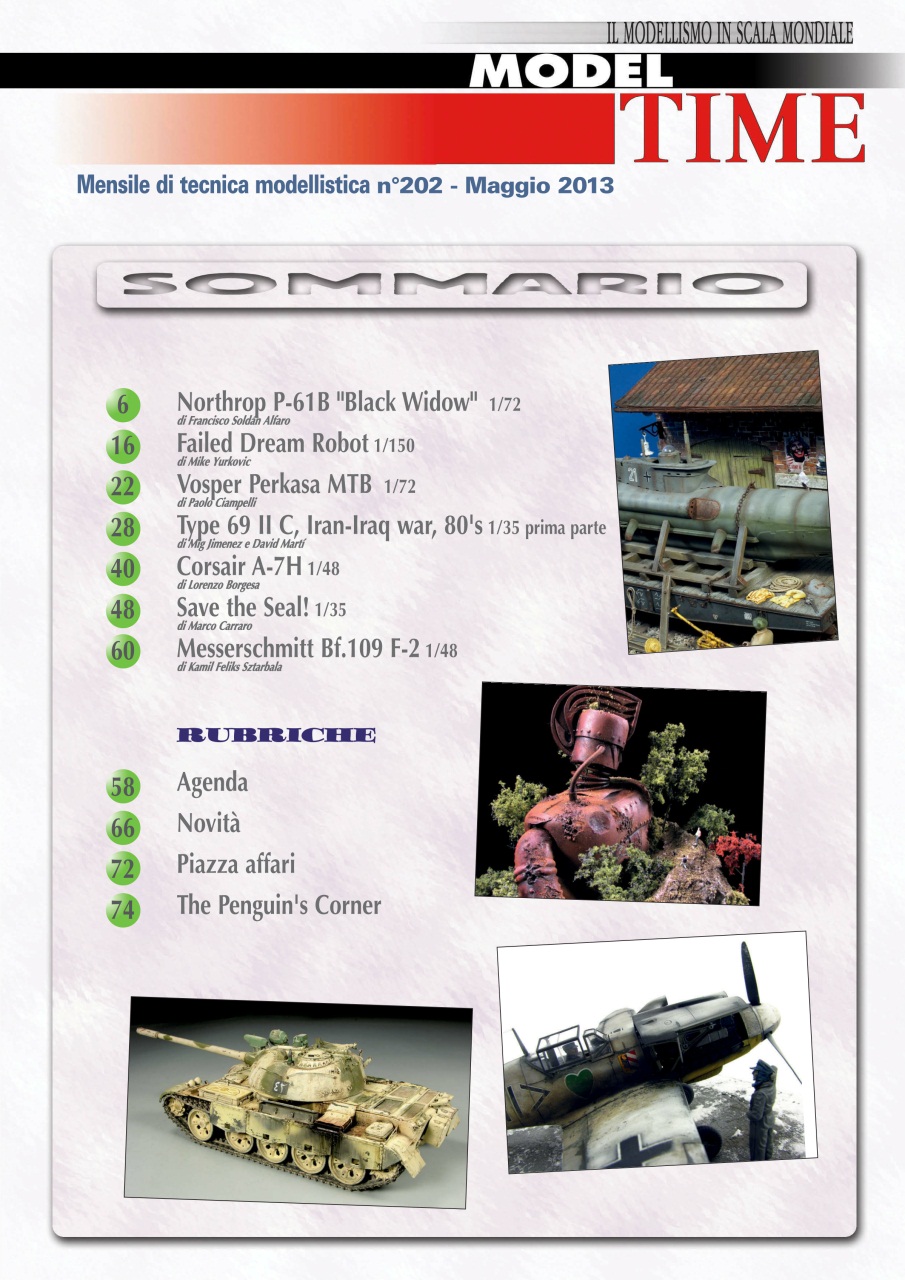 Model Time Preview Pages