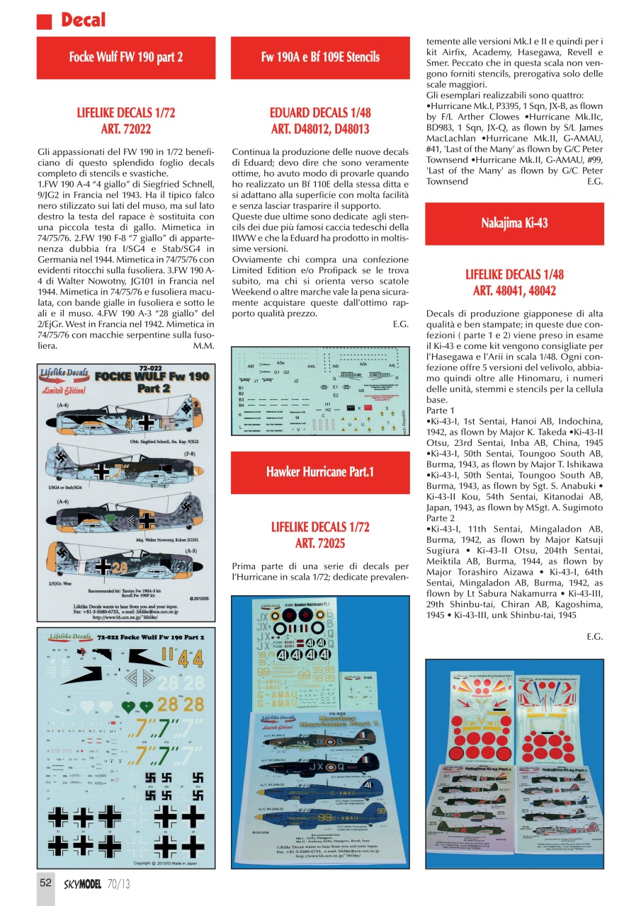 Sky Model Preview Pages