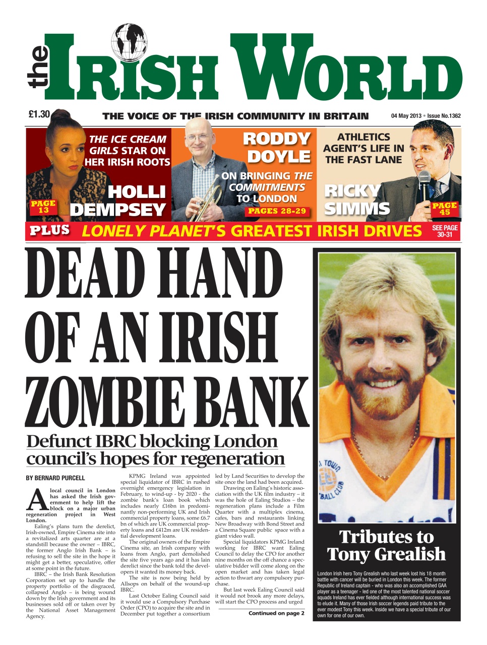 Irish World Preview Pages