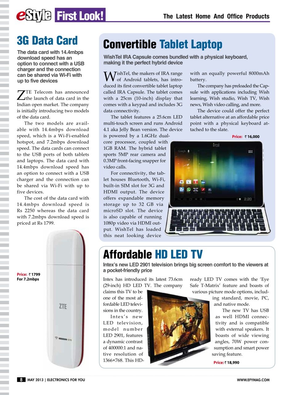 Electronics For You Preview Pages