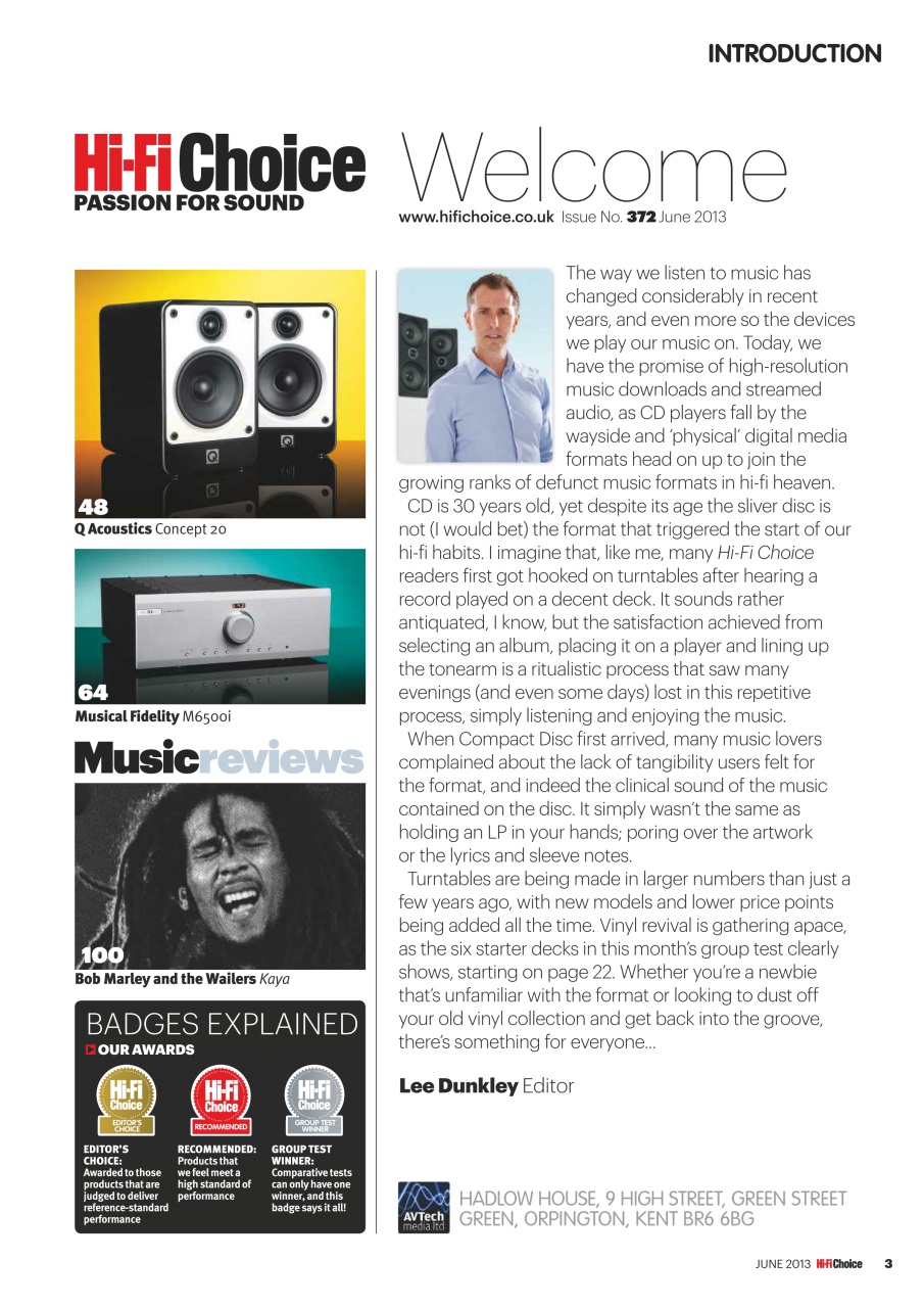 Hi-Fi Choice Preview Pages