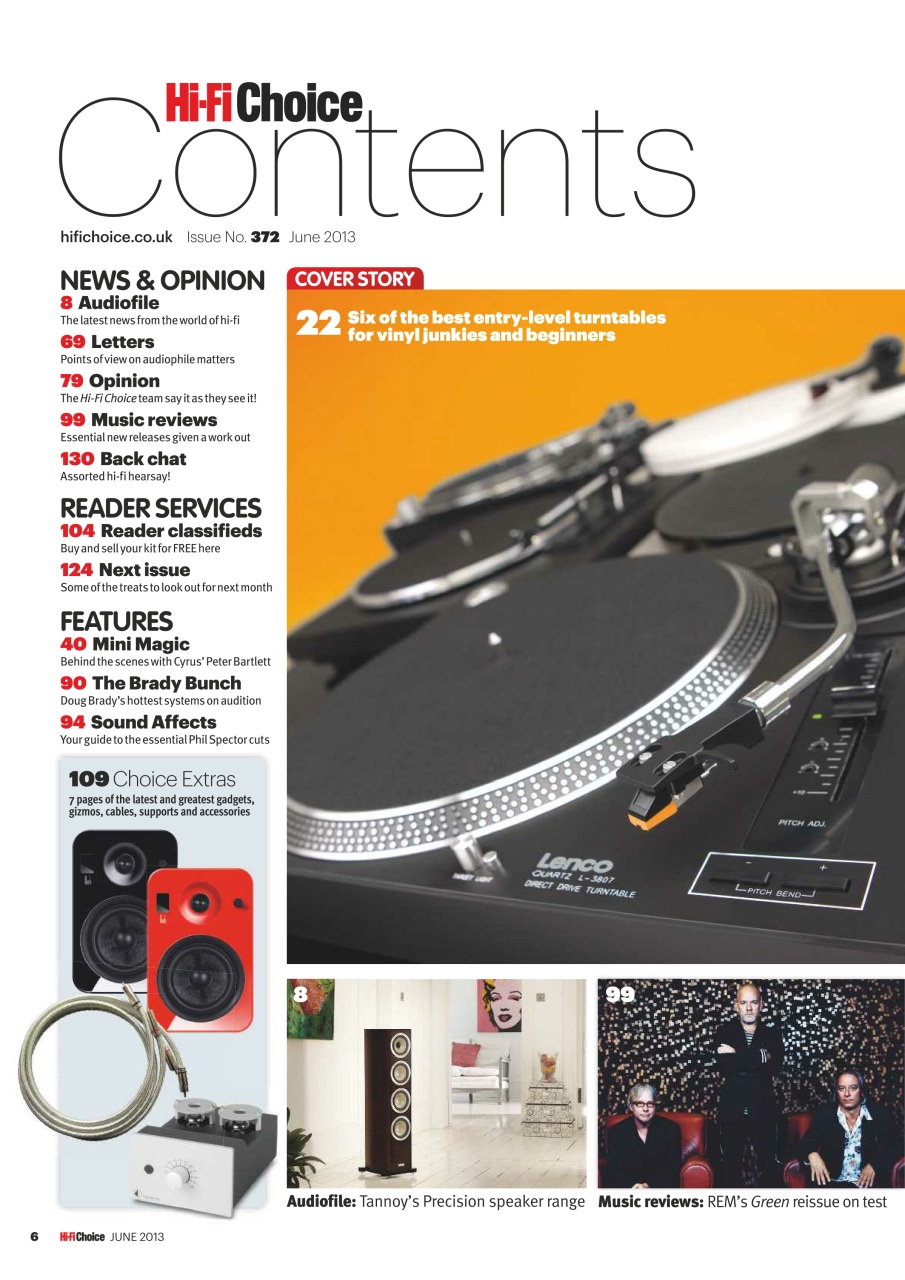 Hi-Fi Choice Preview Pages