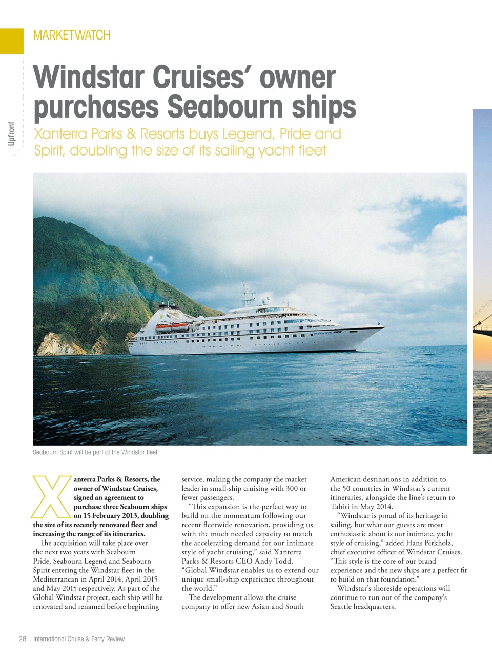 Cruise & Ferry Preview Pages