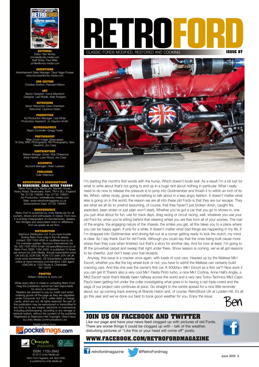 Retro Ford Preview Pages