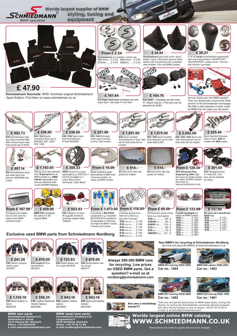Performance BMW Preview Pages