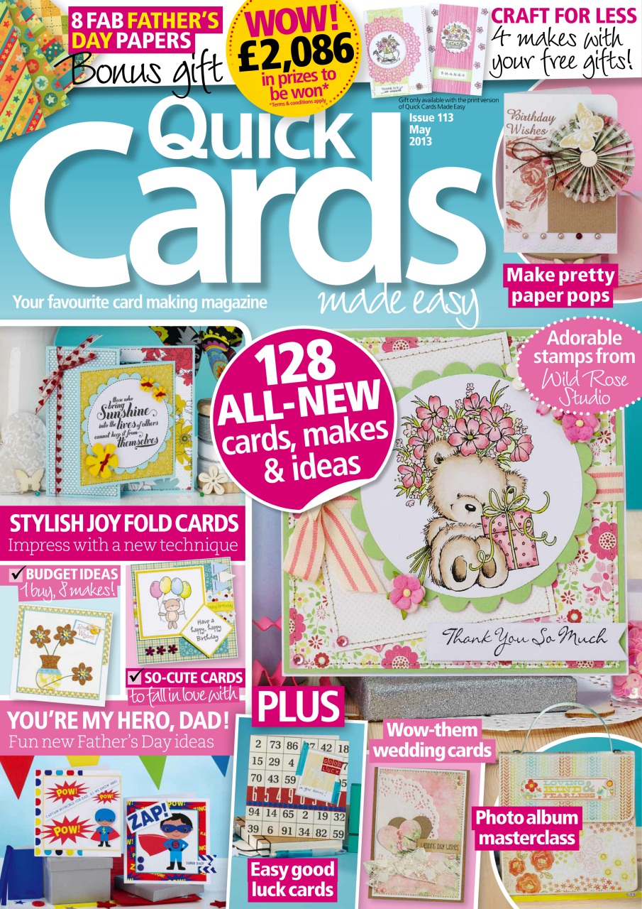 Quick Cards Made Easy Preview Pages