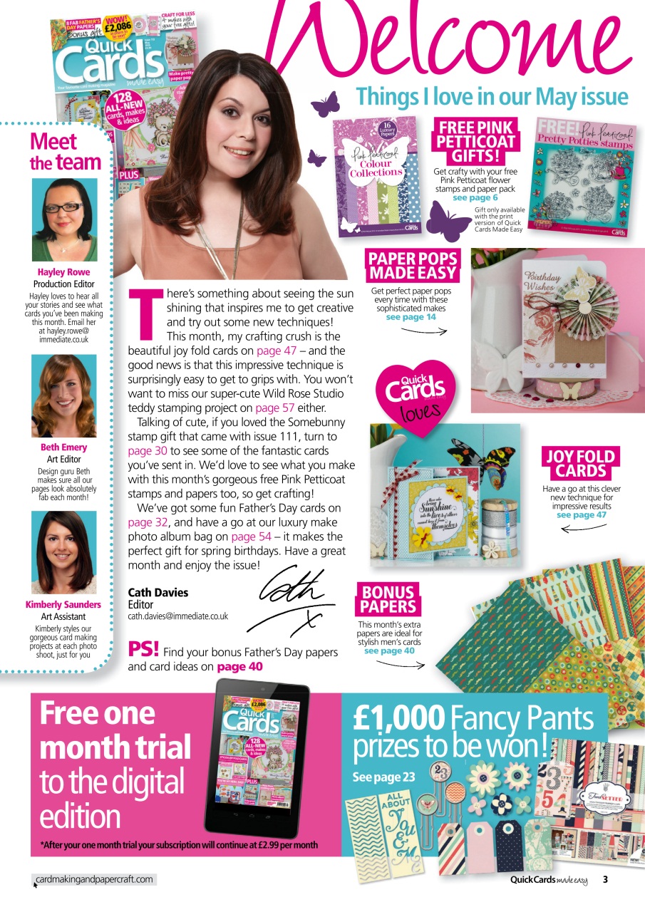 Quick Cards Made Easy Preview Pages