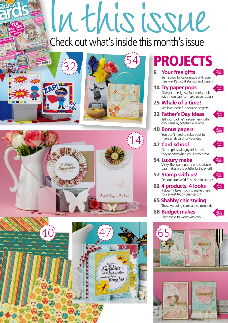 Quick Cards Made Easy Preview Pages