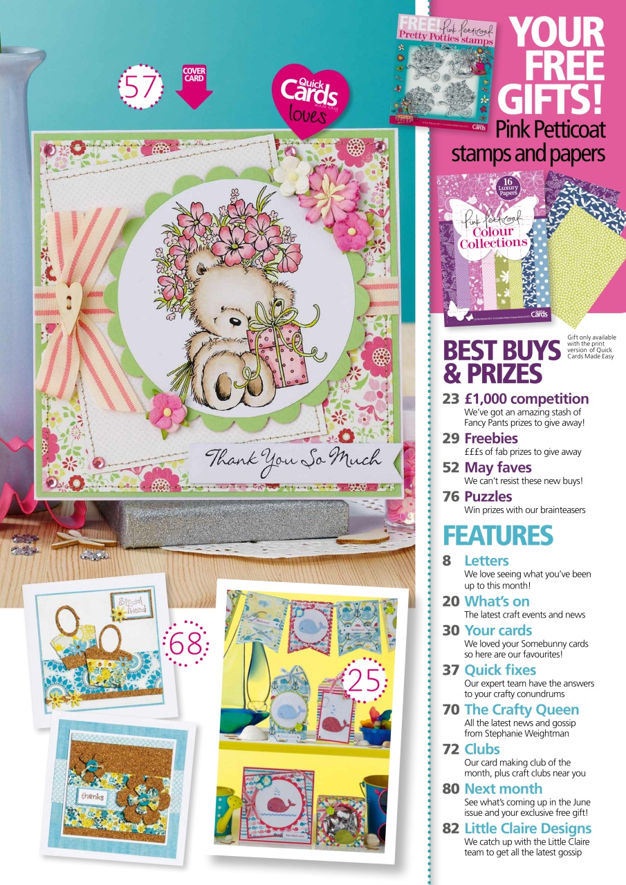 Quick Cards Made Easy Preview Pages