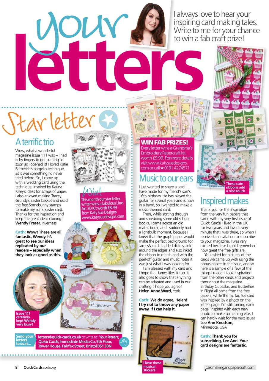 Quick Cards Made Easy Preview Pages