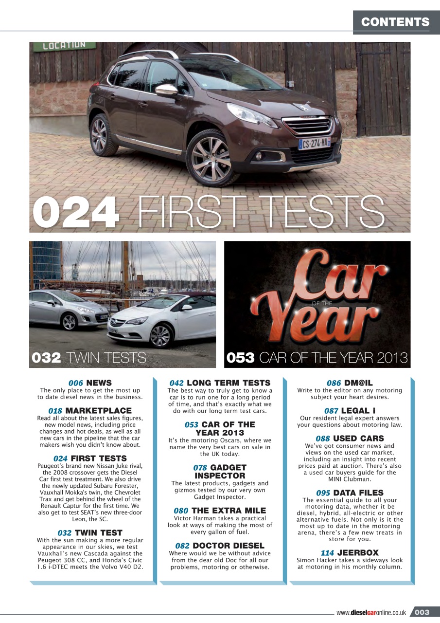 Diesel&EcoCar Magazine Preview Pages