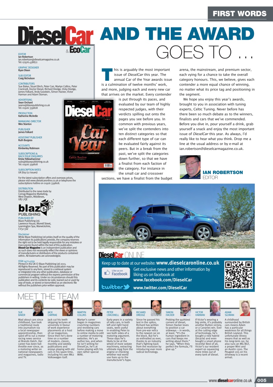 Diesel&EcoCar Magazine Preview Pages