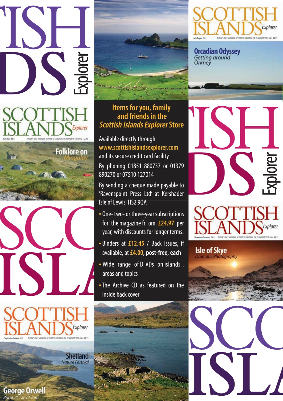 Scottish Islands Explorer Preview Pages