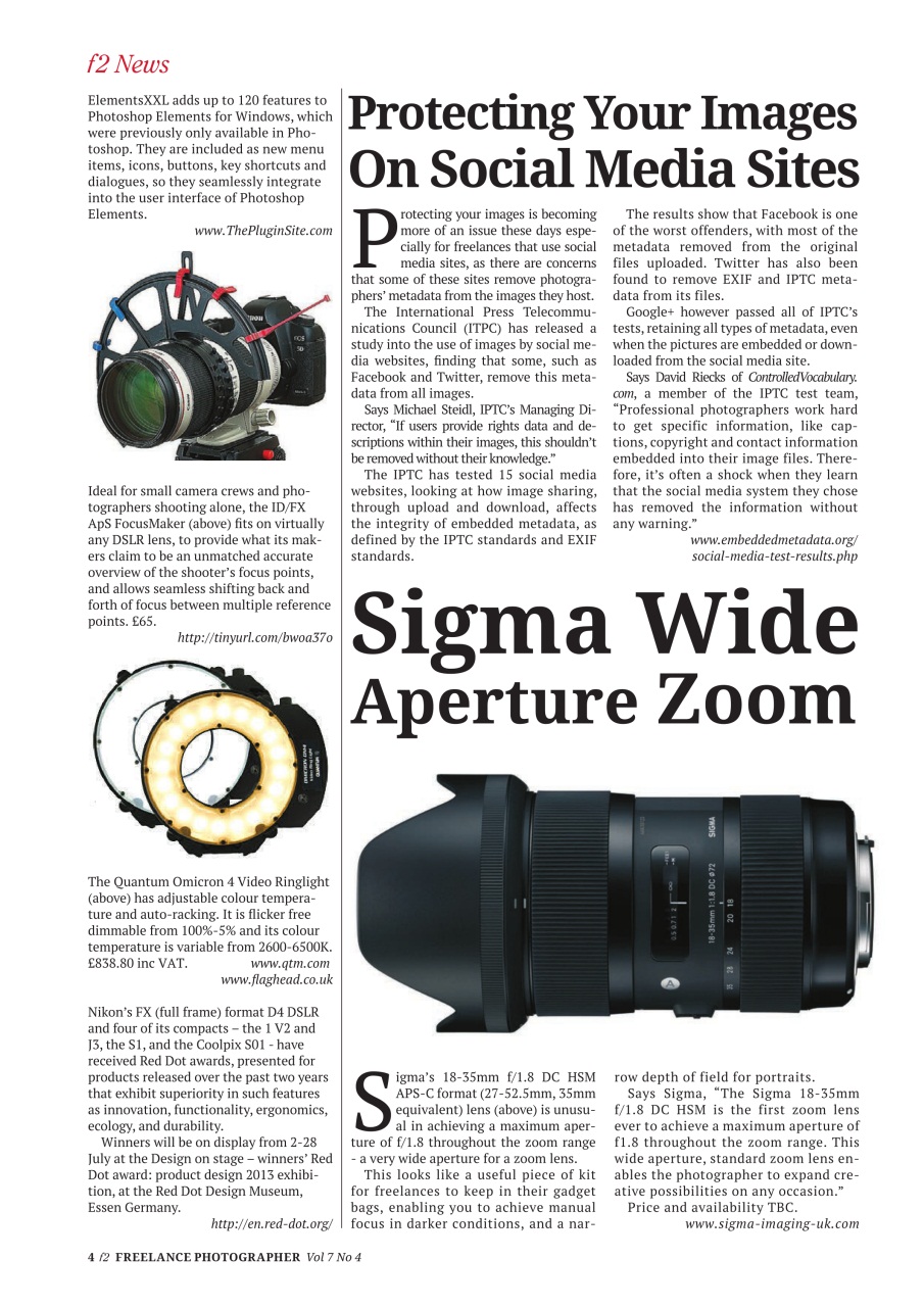 f2 Cameracraft Preview Pages