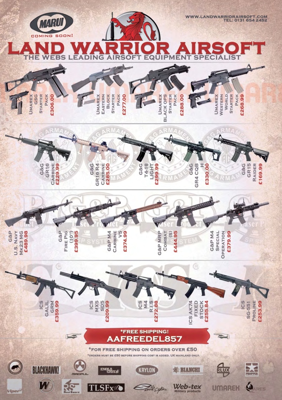Airsoft Action Preview Pages