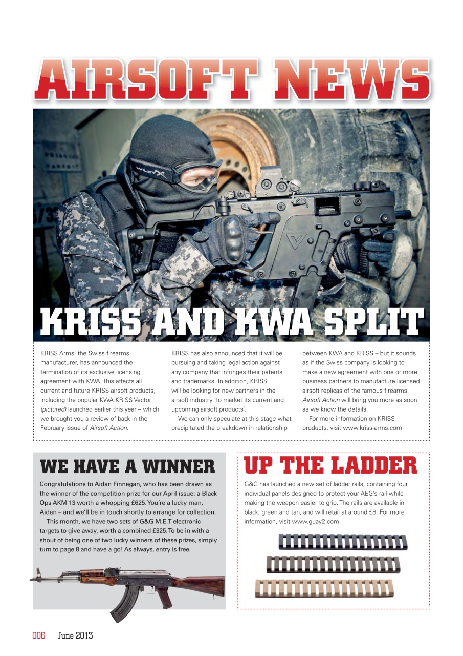 Airsoft Action Preview Pages