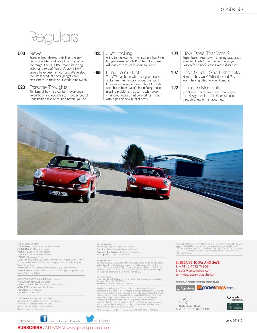 GT Porsche Preview Pages