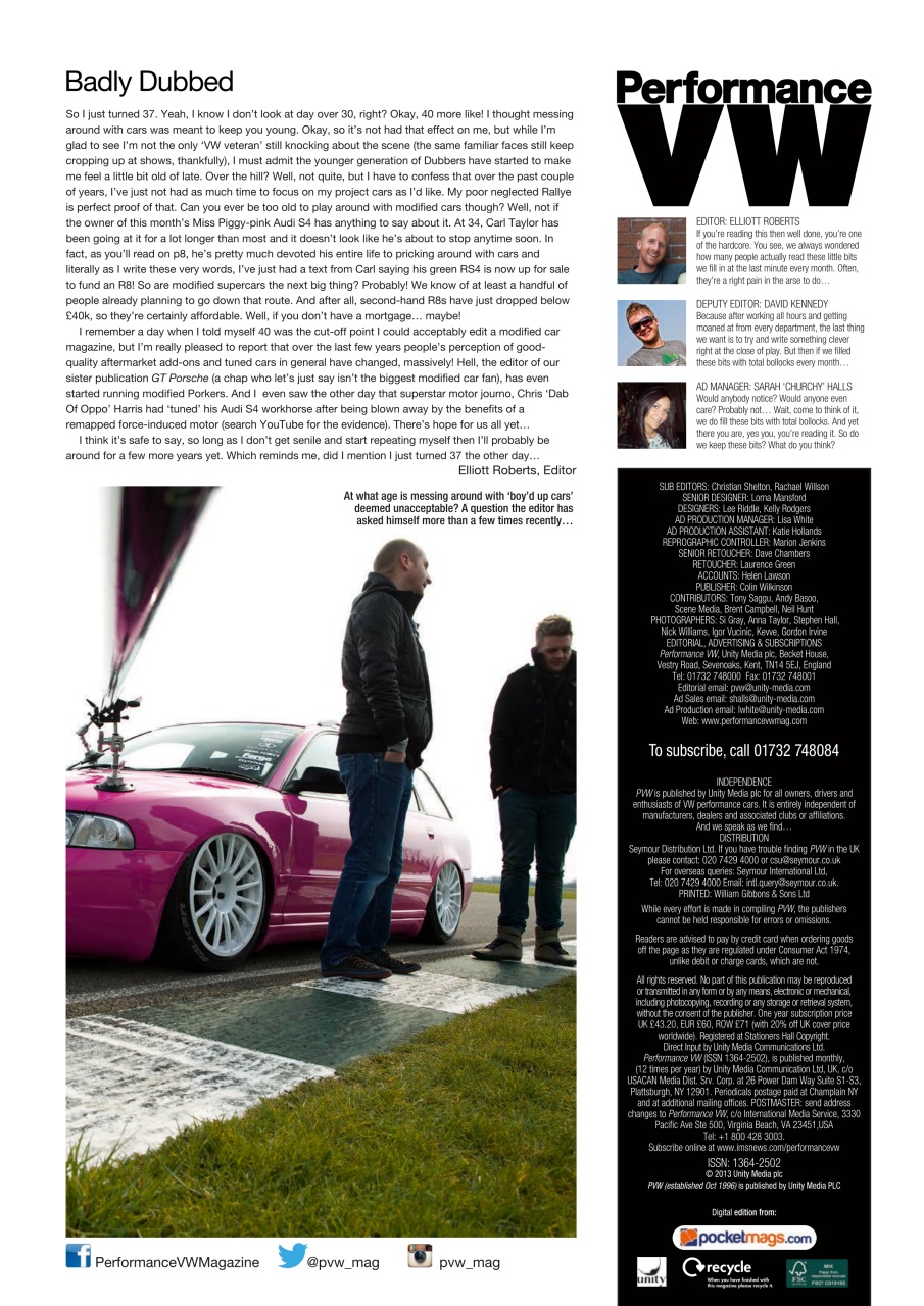 Performance VW Preview Pages