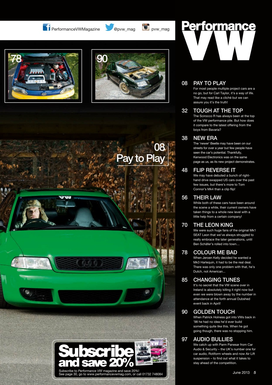 Performance VW Preview Pages