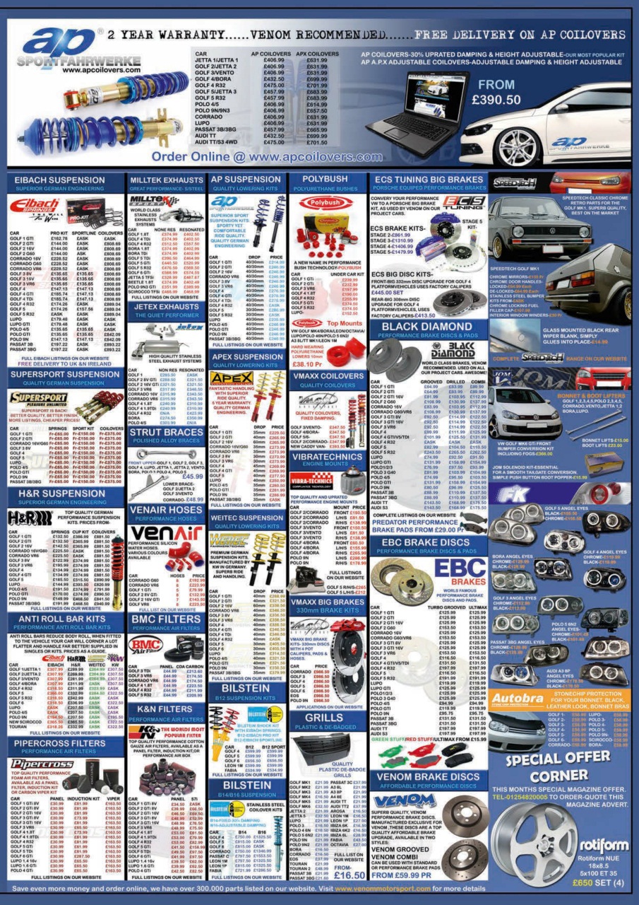 Performance VW Preview Pages