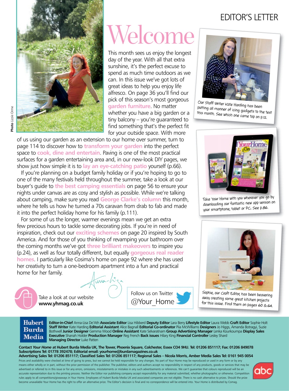 Your Home Magazine Preview Pages