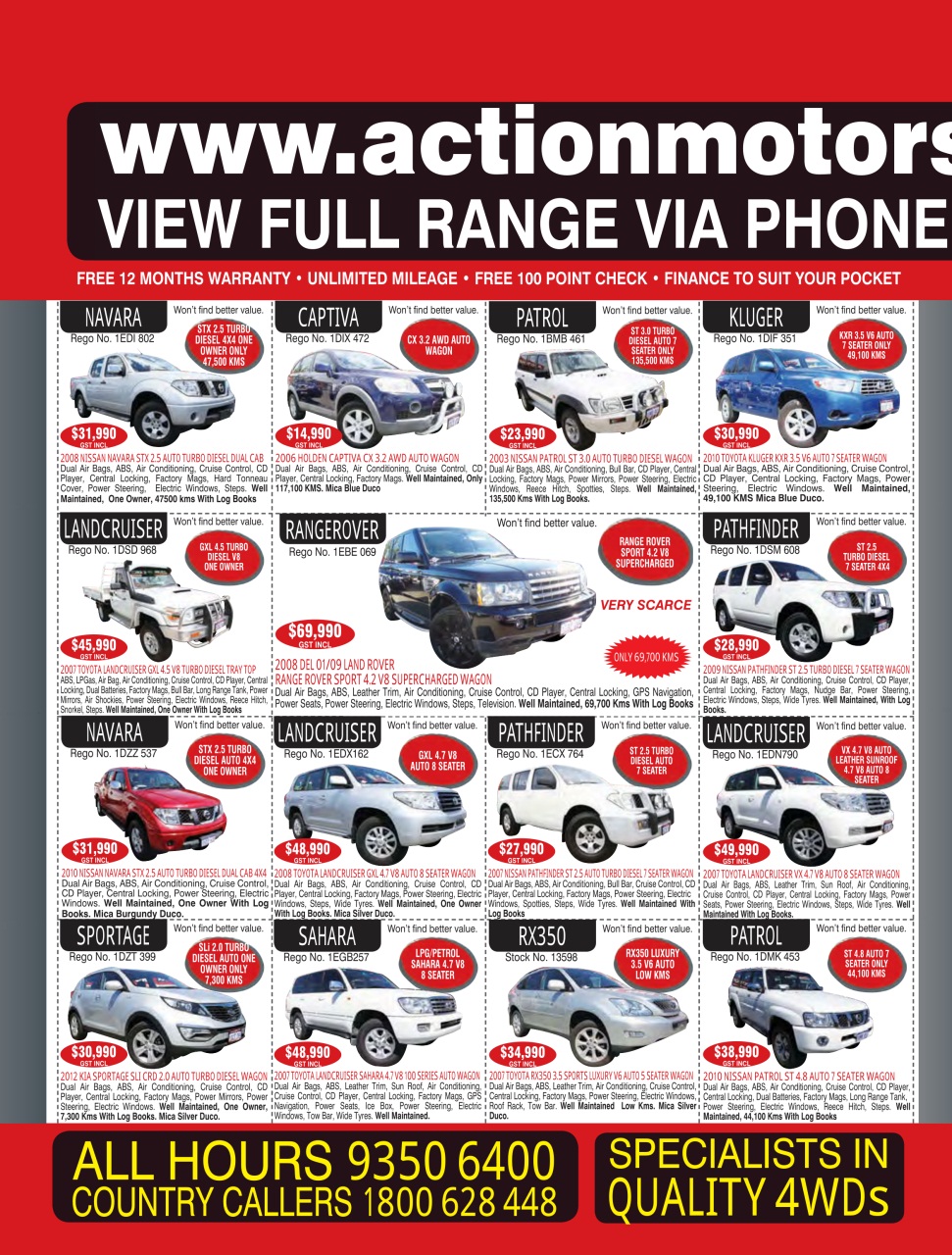 AutoTrader Preview Pages