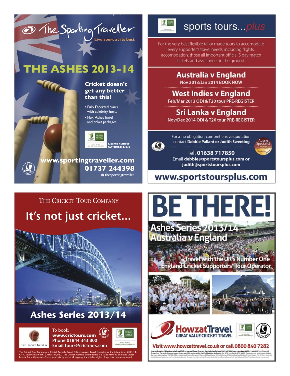The Cricketer Magazine Preview Pages