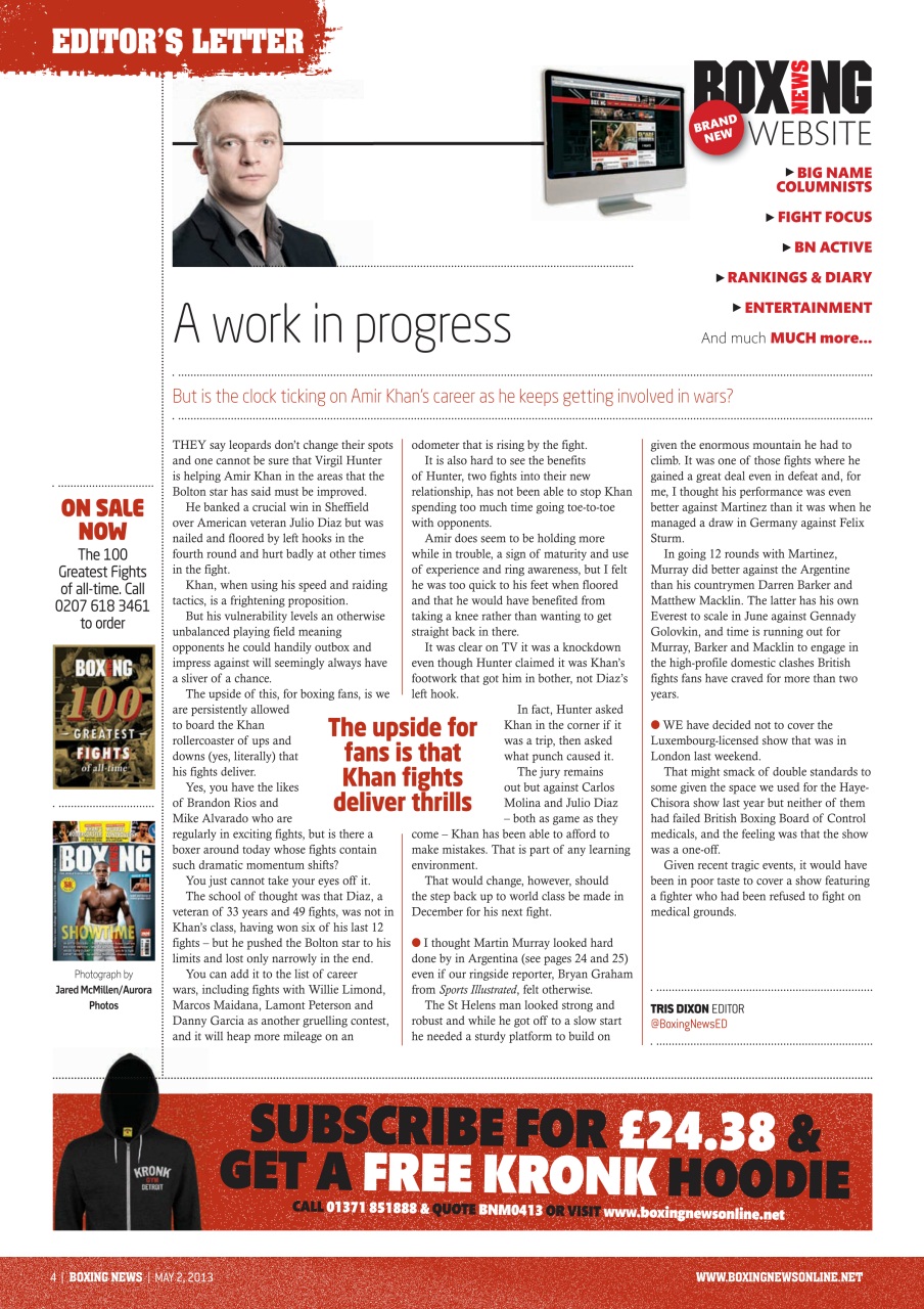 Boxing News Preview Pages