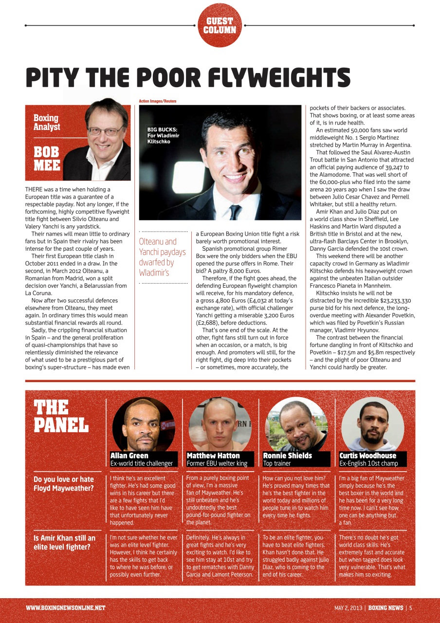 Boxing News Preview Pages