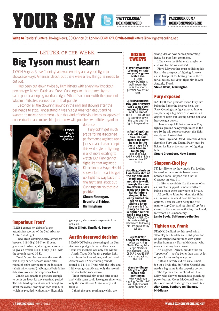 Boxing News Preview Pages