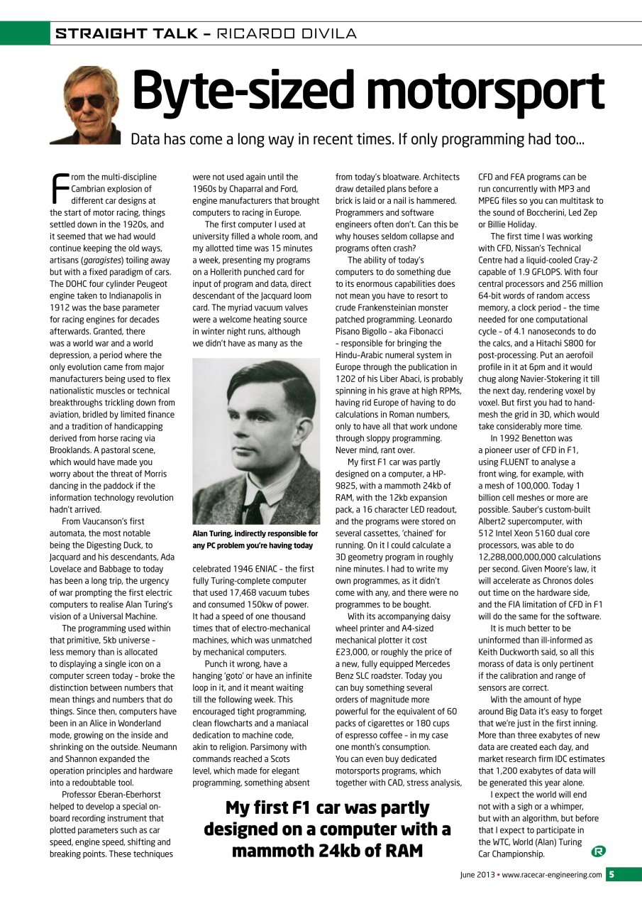 Racecar Engineering Preview Pages