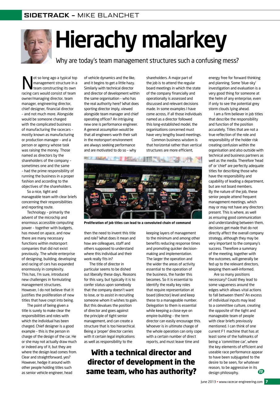 Racecar Engineering Preview Pages