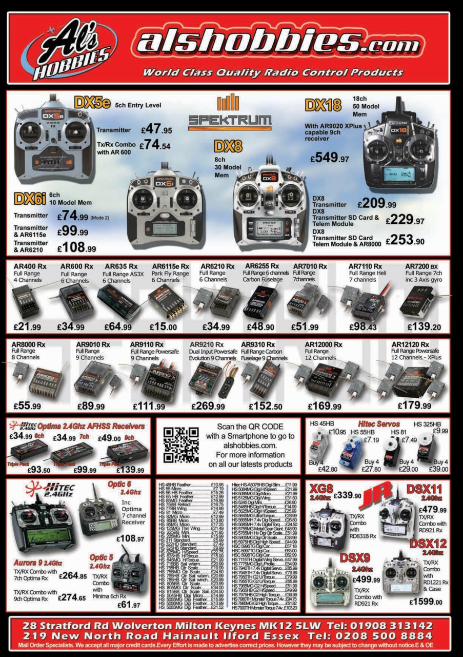 Radio Control Model Flyer Preview Pages