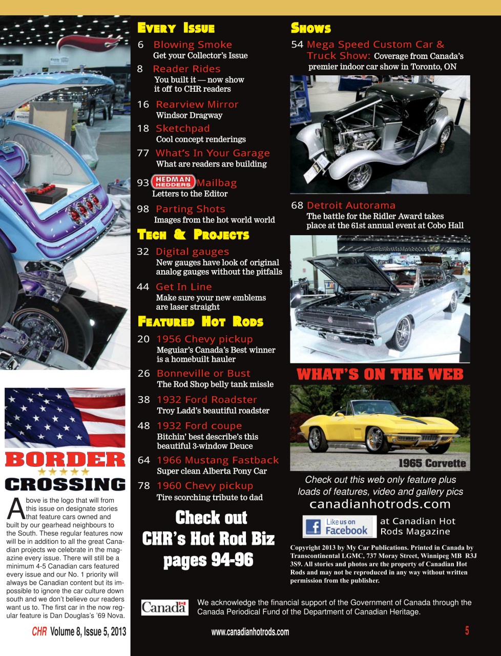 Canadian Hot Rods Preview Pages